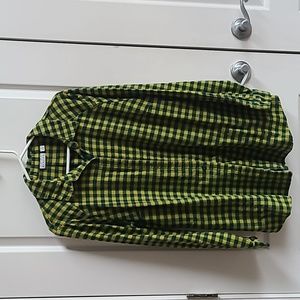 Joan Rivers Buffalo Check Flannel Swing